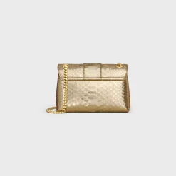TEEN CELINE VICTOIRE BAG in LAMINATED PYTHON