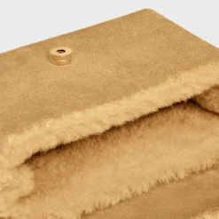 TEEN CELINE VICTOIRE BAG in SUEDE CALFSKIN AND SHEARLING