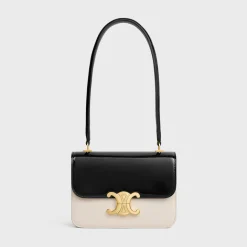 TEEN GARANCE bag in BICOLOUR PATENT CALFSKIN
