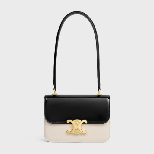 TEEN GARANCE bag in BICOLOUR PATENT CALFSKIN