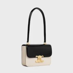 TEEN GARANCE bag in BICOLOUR PATENT CALFSKIN
