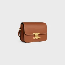 Teen Triomphe Bag in Natural Calfskin