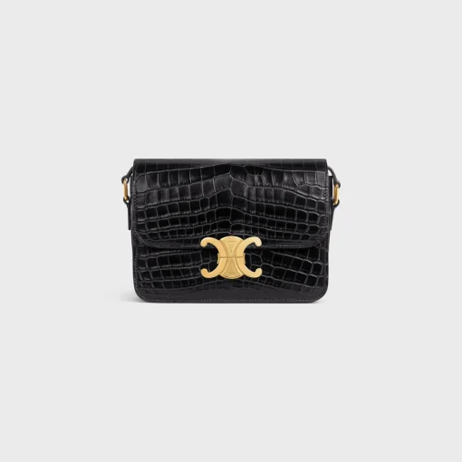 Teen Triomphe Bag in Niloticus Crocodile