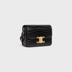 Teen Triomphe Bag in Niloticus Crocodile