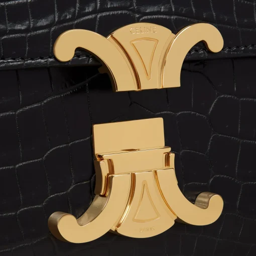 Teen Triomphe Bag in Niloticus Crocodile