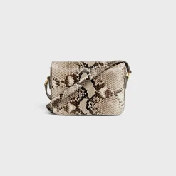 Teen Triomphe Bag in PYTHON