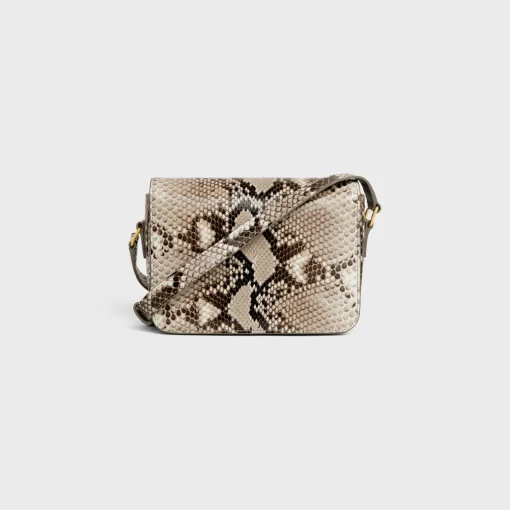 Teen Triomphe Bag in PYTHON