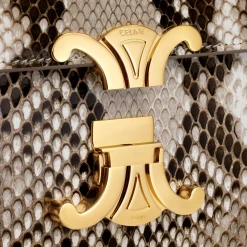 Teen Triomphe Bag in PYTHON