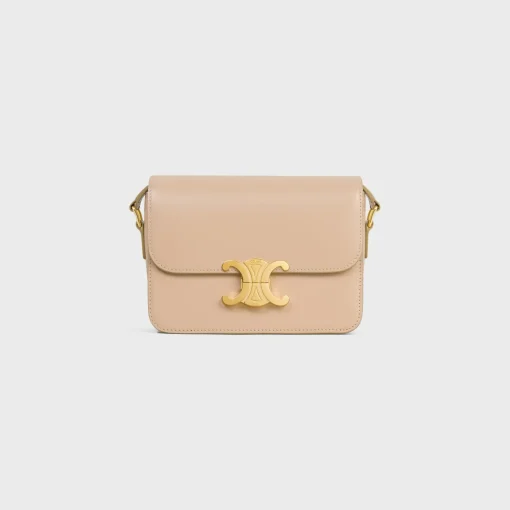 Teen Triomphe Bag in shiny calfskin