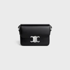 Teen Triomphe Bag in shiny calfskin