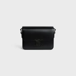 Teen Triomphe Bag in Shiny Calfskin