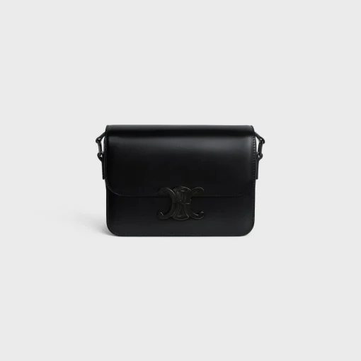 Teen Triomphe Bag in Shiny Calfskin