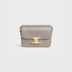 Teen Triomphe Bag in shiny calfskin