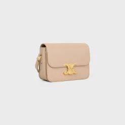 Teen Triomphe Bag in shiny calfskin