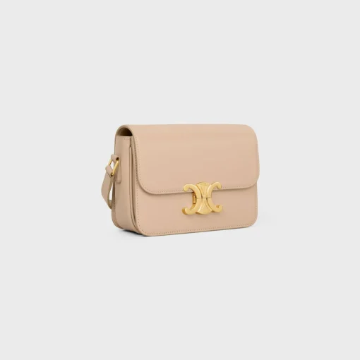Teen Triomphe Bag in shiny calfskin