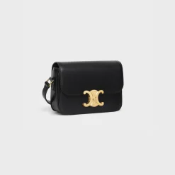 Teen Triomphe Bag in shiny calfskin