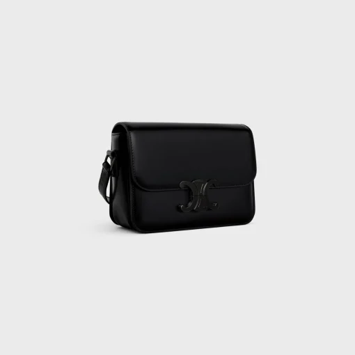 Teen Triomphe Bag in Shiny Calfskin