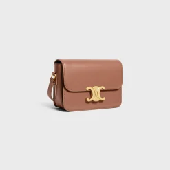 Teen Triomphe Bag in shiny calfskin