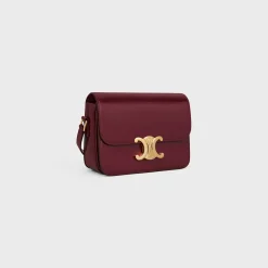 Teen Triomphe Bag in shiny calfskin