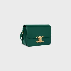 Teen Triomphe Bag in shiny calfskin