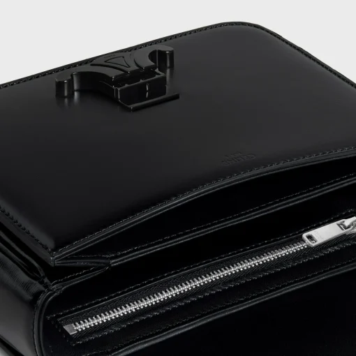 Teen Triomphe Bag in Shiny Calfskin