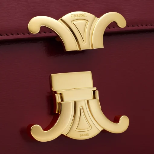 Teen Triomphe Bag in shiny calfskin
