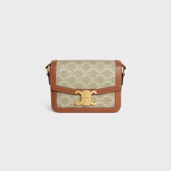 TEEN TRIOMPHE BAG in Triomphe Canvas and calfskin