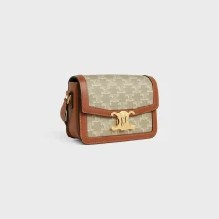 TEEN TRIOMPHE BAG in Triomphe Canvas and calfskin