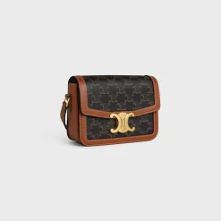 TEEN TRIOMPHE BAG in Triomphe Canvas and Calfskin