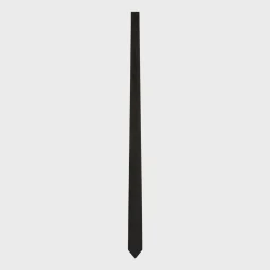 thin tie in leopard silk jacquard