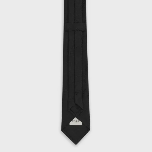 Tie in silk jacquard