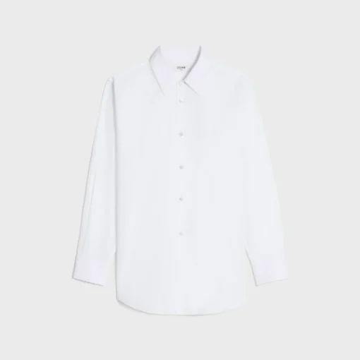 tomboy shirt in cotton poplin