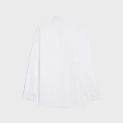 tommy shirt in striped cotton and linen