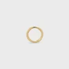 Torsion Ring in Yellow Gold