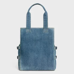 Tote bag in DENIM WITH CELINE