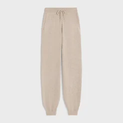 track pants in wool and cashmere
