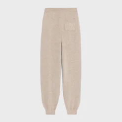 track pants in wool and cashmere