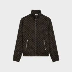tracksuit jacket in double face jersey