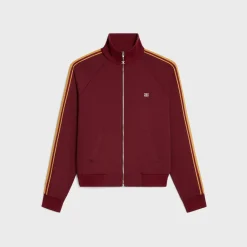 tracksuit jacket in double face jersey