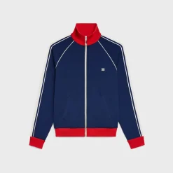 tracksuit jacket in double face jersey