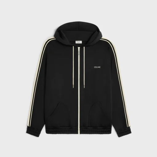 tracksuit jacket in double face jersey