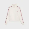 tracksuit jacket in double face jersey