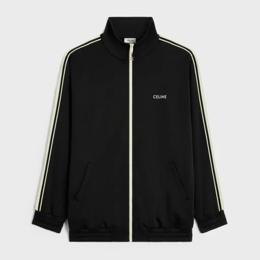 tracksuit jacket in double face jersey