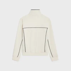 tracksuit jacket in double face jersey