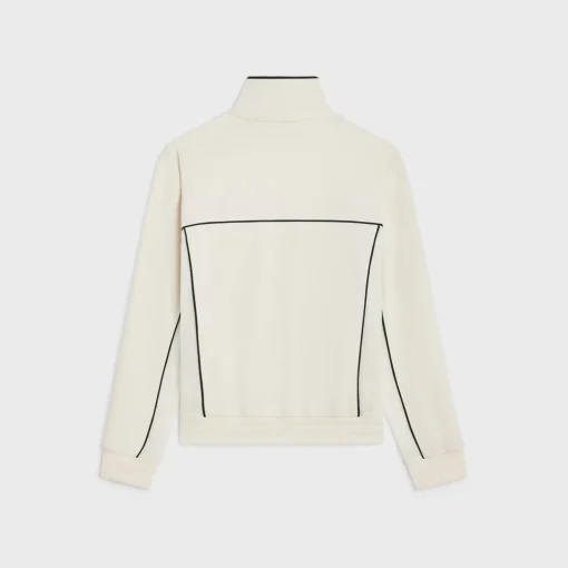 tracksuit jacket in double face jersey