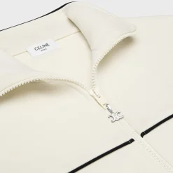 tracksuit jacket in double face jersey