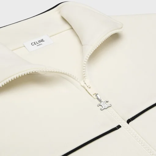 tracksuit jacket in double face jersey