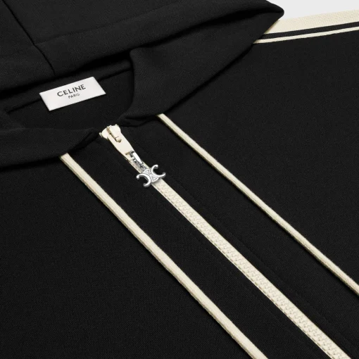 tracksuit jacket in double face jersey