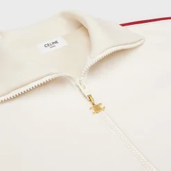 tracksuit jacket in double face jersey