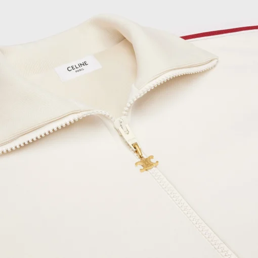 tracksuit jacket in double face jersey